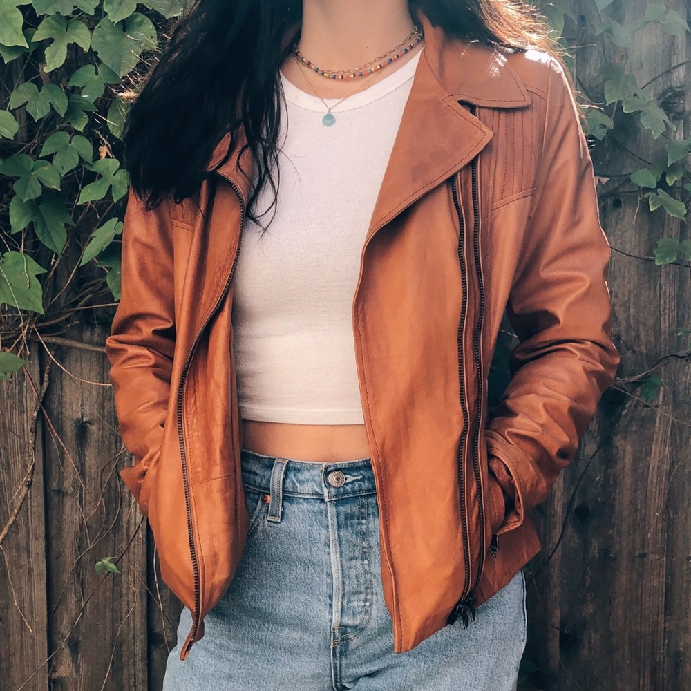 Italian Leather Jacket (Vera Pelle)